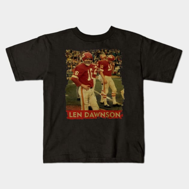 Len Dawnson - RETRO STYLE Kids T-Shirt by Mama's Sauce